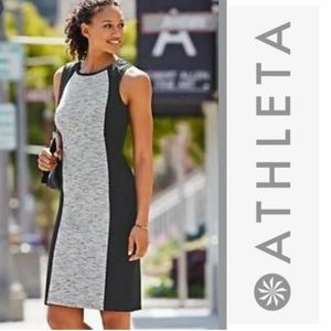 Athleta Womens Cityscape Knit Dress Sleeveless L